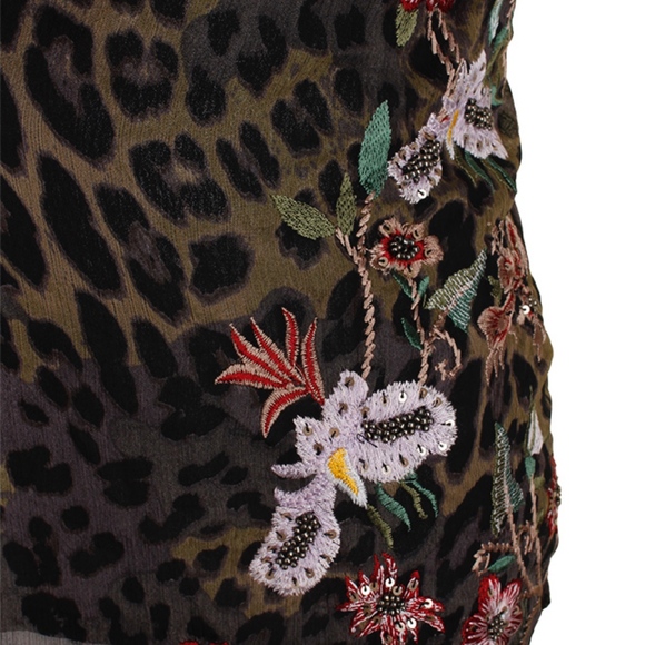 NWOT- Guess Odessa Animal Print Layered Top! - Picture 5 of 5